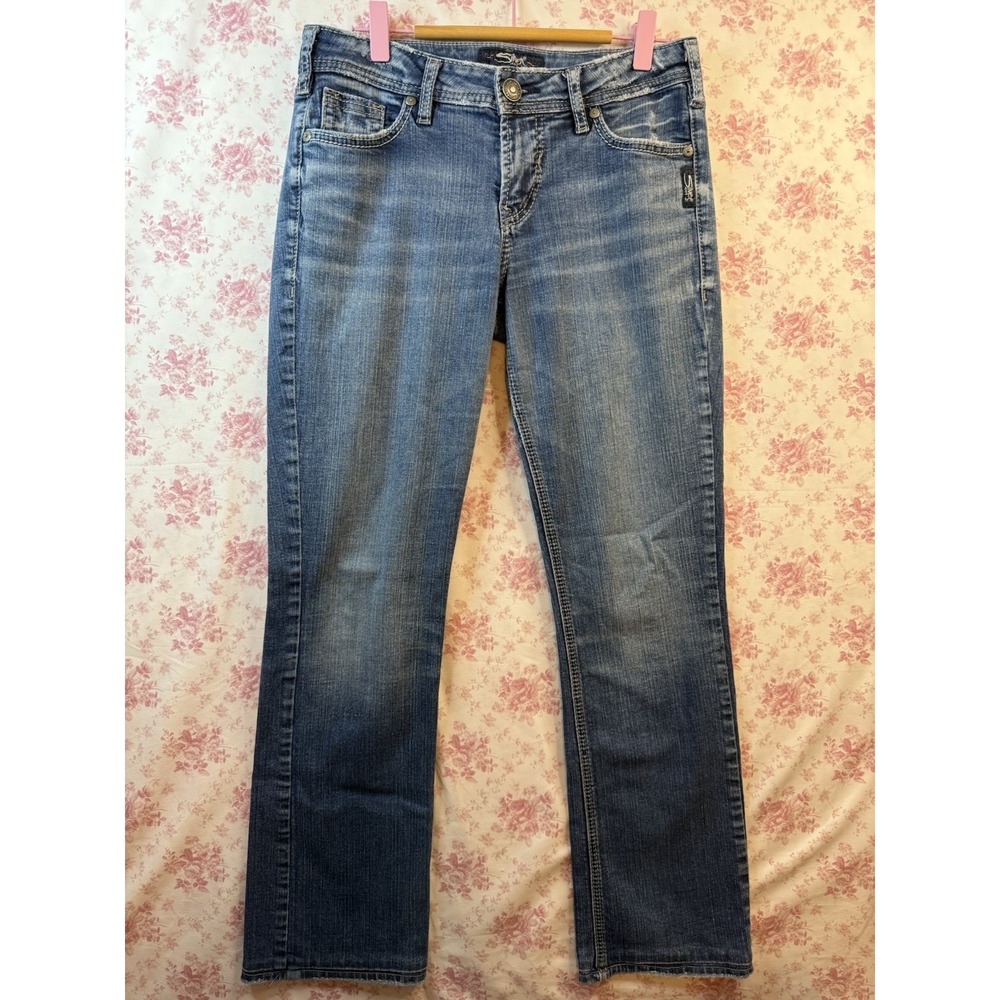 Silver Jeans Suki Slim Bootcut Women's Jeans Medium Wash Size 27/33